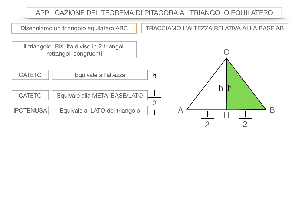 19. APPLICAZIONE DEL TEOREMA DI PITAGORA AL TRIANGOLO EQUILATERO_SIMULAZIONE.009